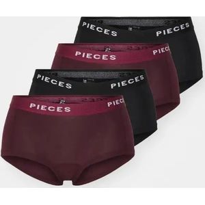 Pieces 4-Pack - Dames short - Winetasting