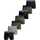 Bjorn Borg 7-Pack jongens boxershorts - Green Jungle - Multipack katoenen jongens onderbroeken