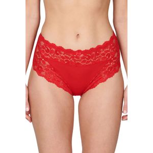 J&C - Dames Tailleslip - Zwart - Katoen/Polyamide - Kant