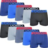 Uomo 10-Pack Heren Boxershort microfiber - 9205 - Microvezel multipack heren onderbroeken - Voordeelverpakking