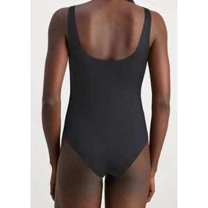 Pieces - PCecho - Bodystocking - Diepe Vierkante Hals - Seamless