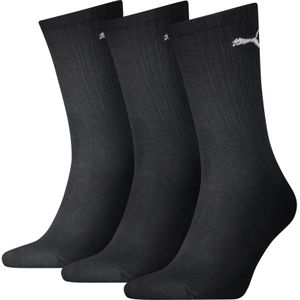 Puma 3-paar Crew sport sokken  - Zwart