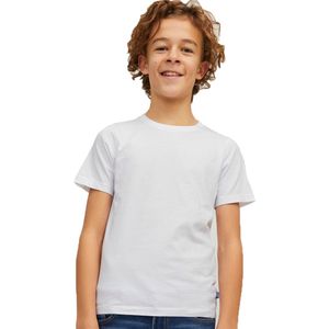Jack & Jones kinder T-shirt 1-pack - ronde hals  - Wit