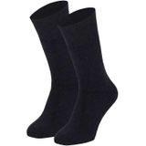 Angro - HRS13500000 - Thermosokken - Blauw - 2-paar Extra Warme Dikke Wollen Sokken