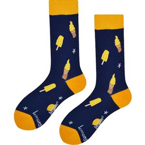 Benyson - Sokken - Blauw - IJsco's - Organisch Katoen - 1 Paar