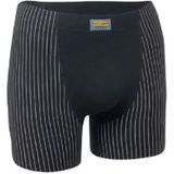 Heren Boxershort smal streepje - Elastisch katoenen heren ondergoed - onderbroek - zwart, blau  - Navy