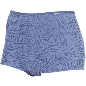 Avet dames boxershort microfiber - Coloured Paint - Maat S  - Blauw