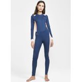 Craft core dry baselayer- Dames thermoset  - Blauw