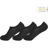 Gianvaglia 3-paar sneaker sokken dames  - Zwart