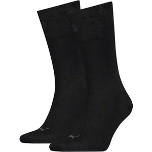 Puma 2-pack heren sokken katoen  - Zwart