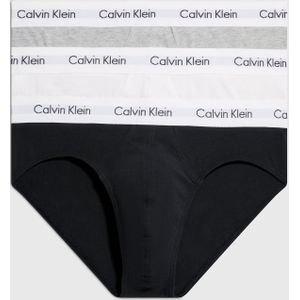 Calvin Klein 3-Pack Heren slips - Hip Brief  - Wit