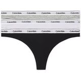 Calvin Klein 3-pack strings - Thong  - Wit