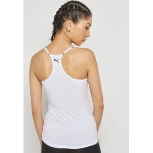 Puma dames hemd Racerback - Tank top - White & Grey  - Wit