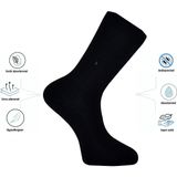 BENYSØN - Bamboe Sokken - Zwart - 6-paar - Naadloos - Comfortabele Sokken