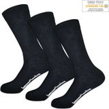 BENYSØN - Bamboe Sokken - Zwart - 6-paar - Naadloos - Comfortabele Sokken