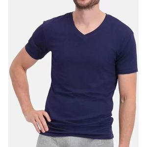 Bamboo Basics Ondershirt Velo met Bamboe (set van 2) Donkerblauw