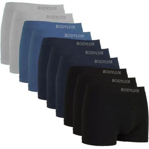 10-pak naadloze heren boxershorts Mulitpack - Katoenen Mannen onderbroek aansluitend -
