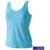 Avet - 7591 - Dames Hemd - Granaat - Microfiber