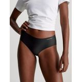 Calvin Klein - Invisible Shorts Seamless - Hipster - Zwart - 3-pack