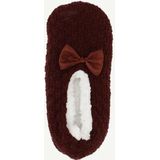 Basset home socks - huis sok/slof - Antislip - 15040 - Bordeaux