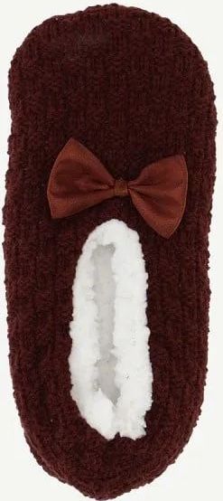 Basset home socks - huis sok/slof - Antislip - 15040 - Bordeaux