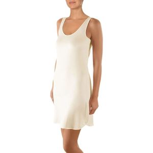 Onderjurk - Zwart - Viscose/Polyester - Met Brede Schouderbandjes