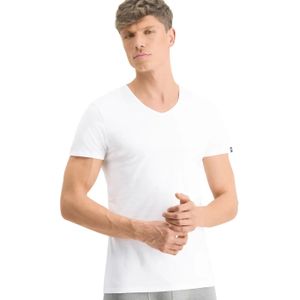 Puma 2-pack heren basic ondershirts - V-hals  - Wit