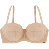 Dorina - Addison - Balconette BH - Zwart - Met Beugel - Zonder Vulling