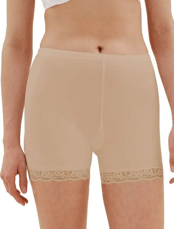 Fine Woman - Dames Boxershort - Beige - Nieuw Model