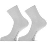 Marcmarcs 2-pack dames glitter sokken - Luxe viscose Lurex sokken