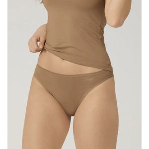 Sloggi 2-pack dames Basic Tai GO - biologische slips  - Beige