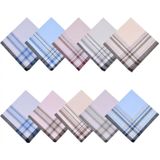 Swan 12 stuks heren zakdoeken - Blue Summer - 40