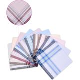 Swan 12 stuks heren zakdoeken - Blue Summer - 40