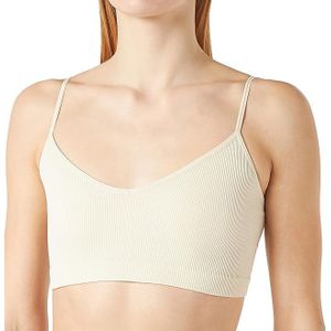 Pieces 2-Pack dames Top  - Spaghetti  - Creme