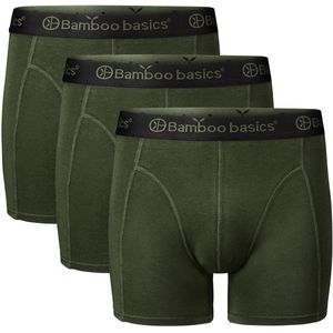 Bamboo Basics 3-pak heren boxershorts - Rico  - Groen