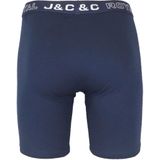 J&C - Heren Boxershort - Blauw - Extra Lange Pijpjes - Modal