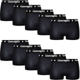 Gianvaglia 10-pak dames shorts - Black  - Zwart