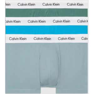 Calvin Klein 3-Pack Low Rise Trunks - Boxershorts heren  - Blauw
