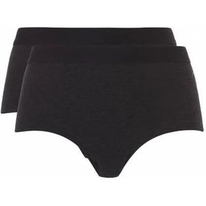 Ten Cate dames High Waist slip Fine 30061 2-pak  - Blackmellee