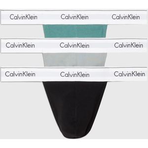Calvin Klein 3-pack strings heren - Modern Cotton  - Zwart