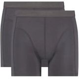 Ten Cate - 2-Pack - Bamboe Boxershorts - Grijs