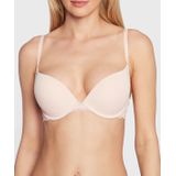 Dorina - Push up / Plunge BH - Rosa - Kanten BH Band - 3/4 Cup
