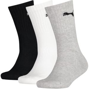 Puma 3-pack kinder sport sokken  - Wit