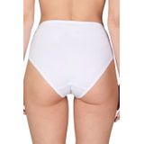 J&C - Dames Tailleslip - Blauw - Microfiber - Kanten Vrouwen Onderbroek