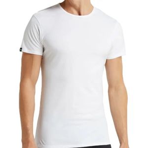 Puma 2-pack heren basic ondershirts - ronde hals  - Wit