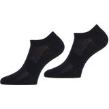 Marcmarcs 2 paar korte sneaker sokken - Katoen  - Zwart