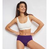 Sloggi 4-pack dames Basic Midi slips - Purple Summer - Katoenen dames heup onderbroeken