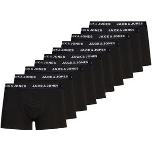 Jack & Jones 10-Pack heren boxershorts - Katoen  - Zwart