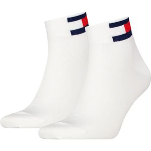 Tommy Hilfiger 2-pack - Quarter Sokken  - Wit