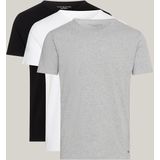 Tommy Hilfiger Stretch T-Shirt 3-pak - Elastisch katoen